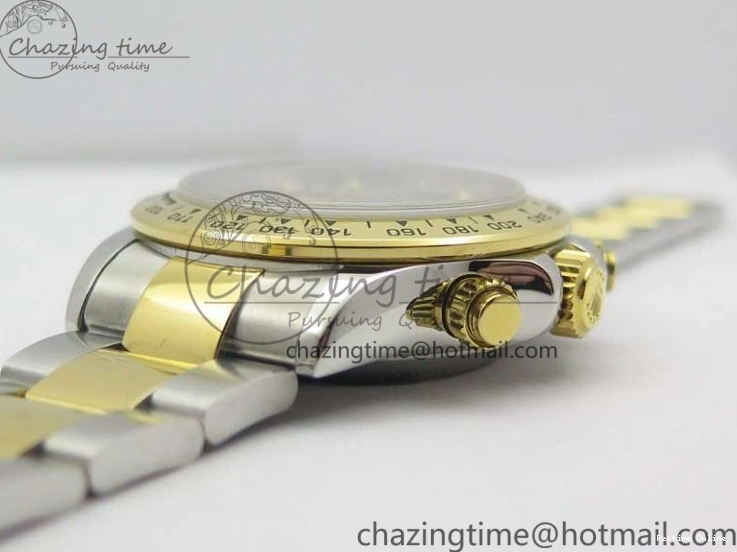 0225 Tailored Daytona 116509 SS YG BLF Best Edition Gay MOP Dial on SS YG Bracelet A 2977